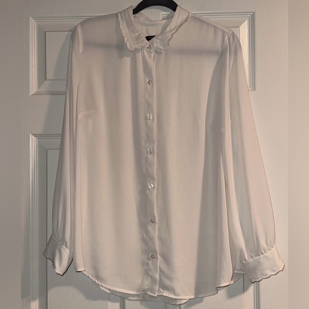 Banana Republic Cream Blouse